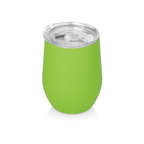 Купить Термокружка Vacuum mug C1, soft touch, 370мл, зеленое яблоко с нанесением логотипа