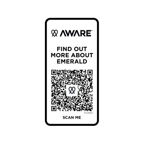 Купить Emerald поло унисекс с коротким рукавом из переработанных материалов Aware™. - Бежевый с нанесением логотипа