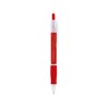 Купить Ручка пластиковая шариковая ONTARIO, красный с нанесением логотипа