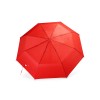 Купить Зонт складной KHASI механический, красный с нанесением логотипа