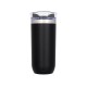 Купить Вакуумная герметичная термокружка Twist, черный с нанесением логотипа