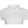 Купить Рубашка поло First 2.0 женская, белый с нанесением логотипа