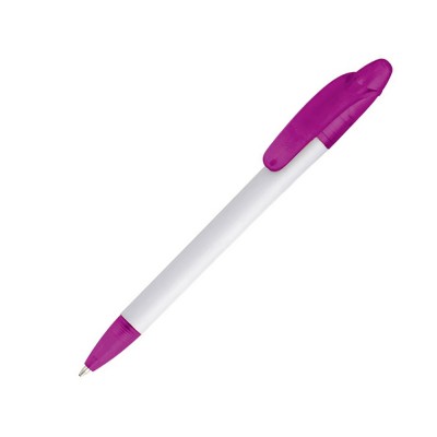 Купить Ручка шариковая Celebrity Эвита, белый/фиолетовый с нанесением