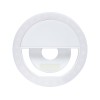 Купить Ring фонарь для селфи, белый с нанесением логотипа