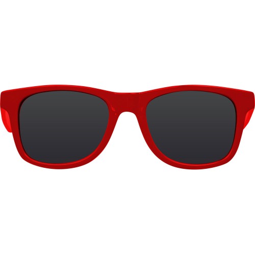 Купить Очки солнцезащитные Jazz, красный с нанесением логотипа