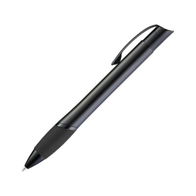 Купить Ручка шариковая металлическая OPERA M, черный/черный с нанесением