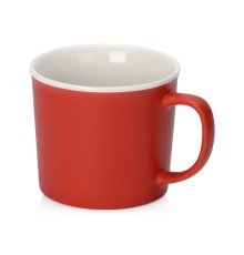 Матовая кружка Nancy 360 мл цветная снаружи, белая внутри, красный