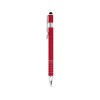 Купить Ручка-стилус металлическая шариковая BORNEO, красный с нанесением логотипа