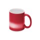 Купить Кружка-хамелеон Magic матовая, красный/белый с нанесением логотипа