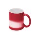 Купить Кружка-хамелеон Magic матовая, красный/белый с нанесением логотипа