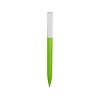 Купить Ручка пластиковая шариковая Fillip, зеленое яблоко/белый с нанесением логотипа