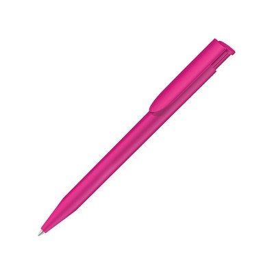 Купить Ручка пластиковая шариковая  UMA Happy, розовый с нанесением логотипа