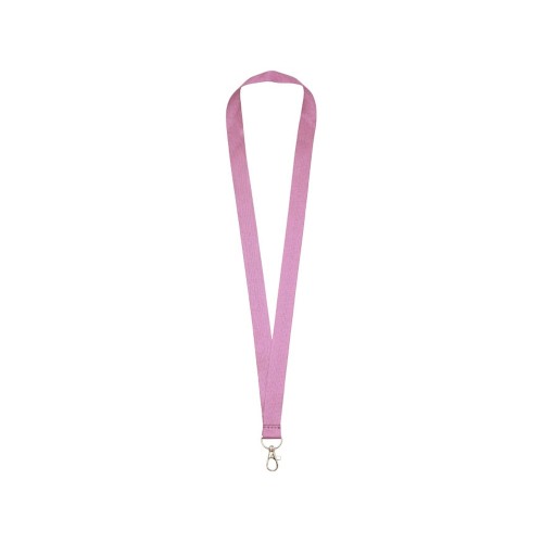 Купить Шнурок с удобным крючком Impey, розовый с нанесением логотипа