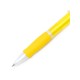 Купить Ручка пластиковая шариковая ONTARIO, желтый с нанесением логотипа