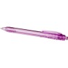 Купить Ручка шариковая Vancouver, пурпурный прозрачный с нанесением логотипа