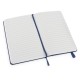 Купить Записная книжка Moleskine Classic (в линейку) в твердой обложке, Pocket (9x14см), синий с нанесением логотипа