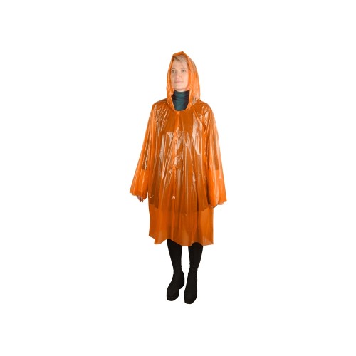 Купить Дождевик Rainfall, оранжевый с нанесением логотипа