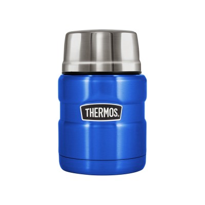 Купить Термос из нерж. стали тм THERMOS SK3000-BL Food Jar 0.470L, синий с нанесением