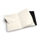 Купить Записная книжка Moleskine Volant (нелинованная, 2 шт.), Large (13х21см), черный с нанесением логотипа