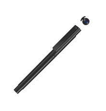 Капиллярная ручка в корпусе из переработанного материала rPET RECYCLED PET PEN PRO FL, черный с синим