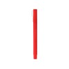 Купить Ручка шариковая пластиковая Quadro Soft, квадратный корпус с покрытием софт-тач, красный с нанесением логотипа