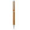 Купить LAKE. Шариковая ручка из бамбука, Натуральный с нанесением логотипа