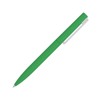 Шариковая ручка  Bright F Gum soft-touch, зеленый