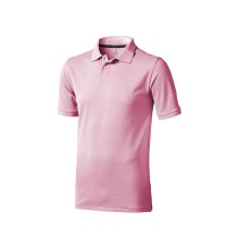 Calgary мужская футболка-поло с коротким рукавом, light pink