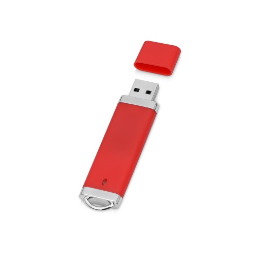 Купить Флеш-карта USB 2.0 16 Gb Орландо, красный с нанесением логотипа