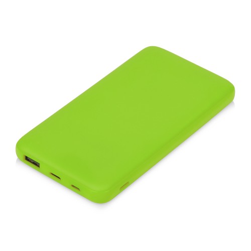 Купить Внешний аккумулятор Powerbank C2, 10000 mAh зеленое яблоко с нанесением логотипа Купить Внешний аккумулятор Powerbank C2, 10000 mAh зеленое яблоко с нанесением логотипа