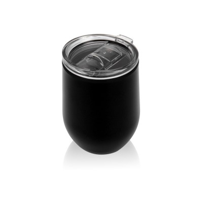 Купить Термокружка Pot 330мл, черный с нанесением