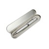 Купить Упаковка G05 в виде пенала для ручки, серебро с нанесением логотипа
