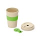 Купить Стакан из пшеничного волокна Flava, зеленое яблоко с нанесением логотипа