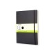 Купить Записная книжка Moleskine Classic Soft (нелинованный), Хlarge (19х25 см), черный с нанесением логотипа