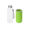 Купить Бутылка для воды Pure c чехлом, 420 мл, зеленое яблоко с нанесением логотипа