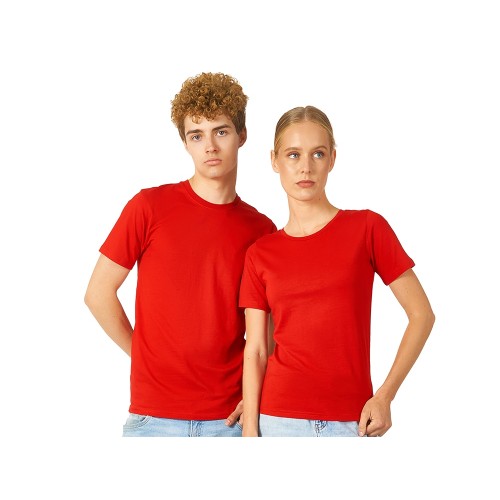 Купить Футболка Heavy Super Club с боковыми швами, мужская, красный с нанесением логотипа