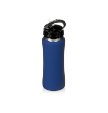 Бутылка для воды Bottle C1, сталь, soft touch, 600 мл, темно-синий