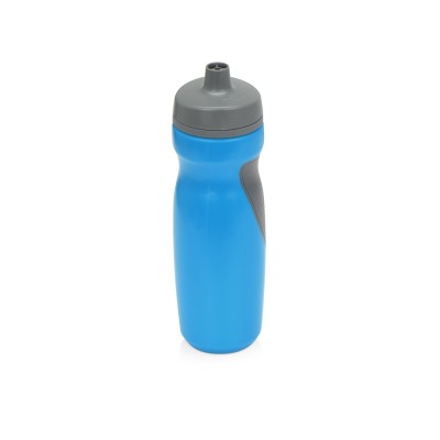 Купить Спортивная бутылка Flex 709 мл, голубой/серый с нанесением