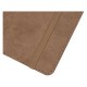 Купить Блокнот А5 Suede, коричневый с нанесением логотипа