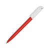 Купить Ручка пластиковая шариковая Миллениум Color BRL, красный/белый с нанесением логотипа