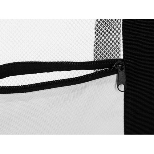 Купить Сумка для шопинга и пляжа Coolmesh с изотермическим отделением внизу, белый с нанесением логотипа