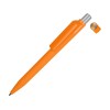 Купить Ручка шариковая UMA ON TOP SI GUM soft-touch, оранжевый с нанесением логотипа