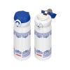 Купить Термос из нерж. стали тм THERMOS JNL-402-BLWH SS V.Insulated Flask,400ml, бело-синий с нанесением логотипа