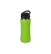 Бутылка для воды Bottle C1, сталь, soft touch, 600 мл, зеленое яблоко