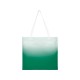 Купить Эко-сумка Rio с плавным переходом цветов, зеленый с нанесением логотипа