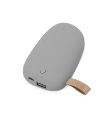 Внешний аккумулятор в форме камня Stone, 5200 mAh, серый