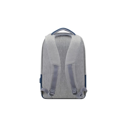Купить RIVACASE 7562 grey/dark blue рюкзак для ноутбука 15.6'', серый/темно-синий с нанесением логотипа