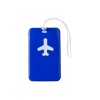Купить Бирка для багажа Voyage, синий с нанесением логотипа