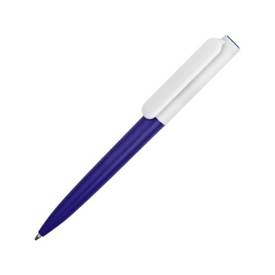 Купить Ручка пластиковая шариковая Umbo BiColor, синий/белый с нанесением