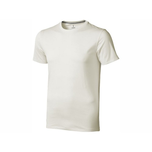 Купить Nanaimo мужская футболка с коротким рукавом, св. серый с нанесением логотипа